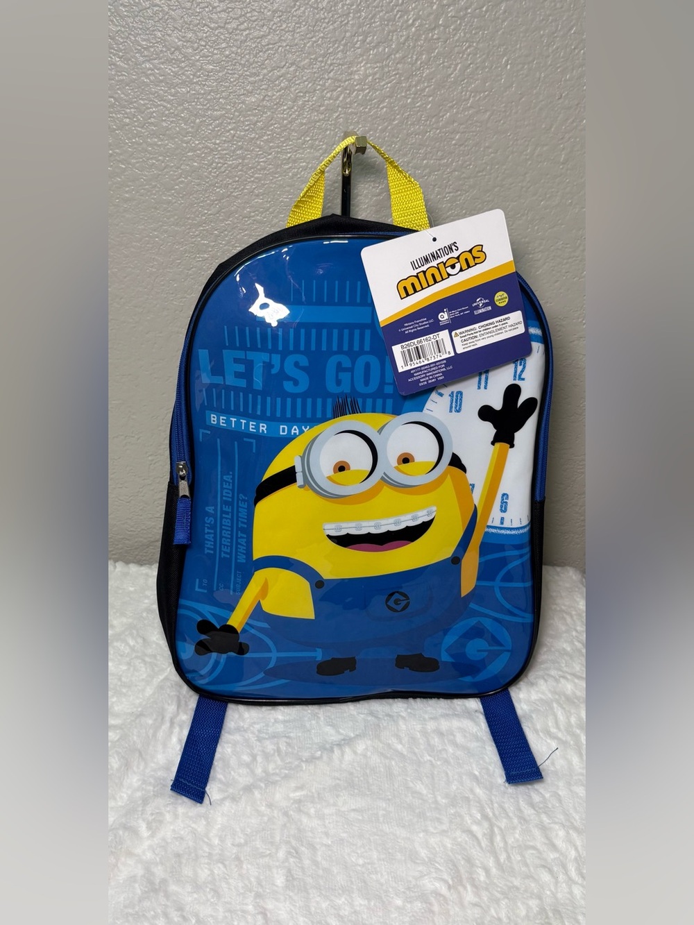 💛 Illumination's Minions Blue & Yellow Backpack